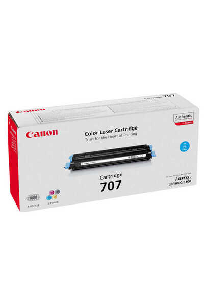 Canon 707c Cyan Toner Lbp-5000 2500 Sayfalık
