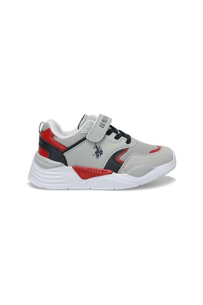 U.S. Polo Assn. Terminal Jr 2pr Grey? Παιδικά αθλητικά παπούτσια αθλητικά παπούτσια-γκρι