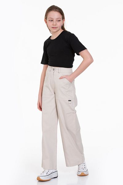 LAPINKOD Girl's Pipe Leg Trousers