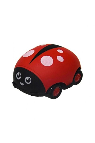 Genel Markalar Sevimli Böcek Figürlü 3'lü Kırılmaz Arabalar, çocuklar için eğ...