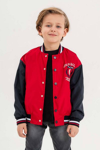 Gold Class Kidswear Waterproof Boy's Jacket with Zipper Pockets