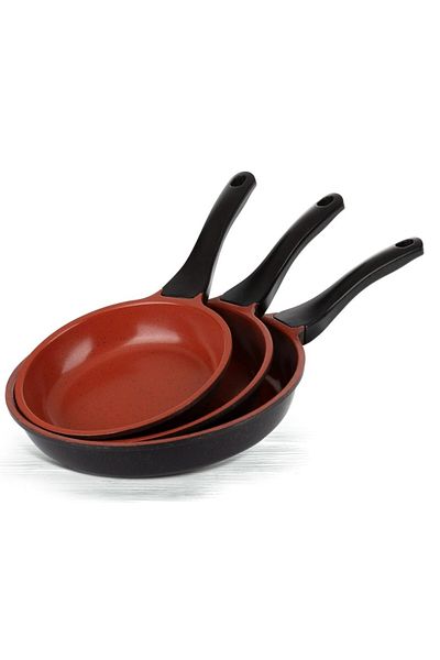 ThermoAD Granite 3-Piece Pan Set 20 24 28 Red Diamond