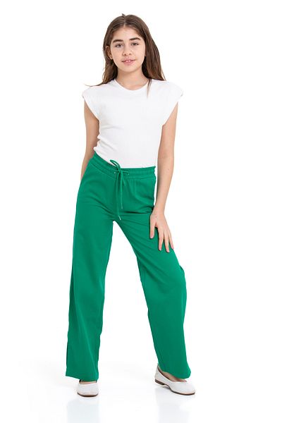 LAPINKOD Girl - Elastic Waist Trousers