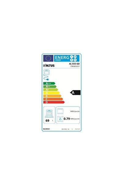 Altus AL 555 GD Fırın A Enerji Sınıfı 65 l Doğal Gaz Turbo