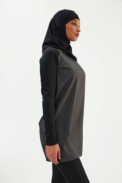 Eros Anthrazit 2738Estmy - Tesettürk-Halsband