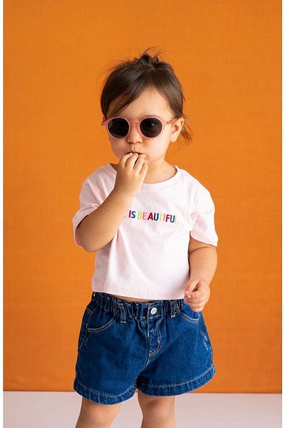 SOLEDA 3-6 Years Old Children's Sunglasses Candy Pink