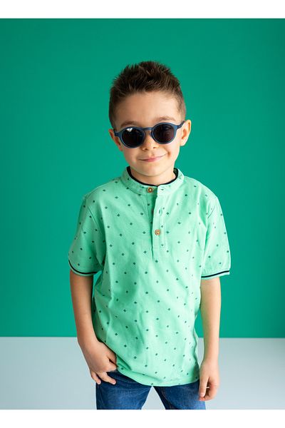 SOLEDA 6-12 Years Old Children's Sunglasses, Denim Blue