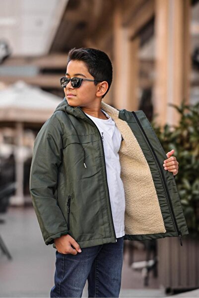 DOXGER CHILDREN'S WINTER FUR INSIDE COAT