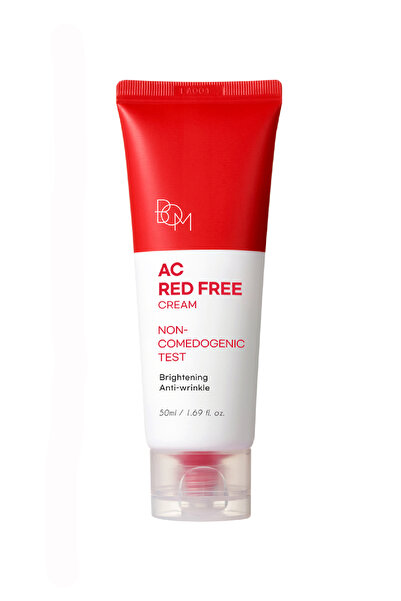 B.O.M كريم مرطب للبشرة المعرضة لحب الشباب كريم Ac Red Free