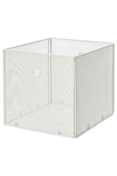 IKEA صندوق تخزين، أبيض، 33x37x33 سم
