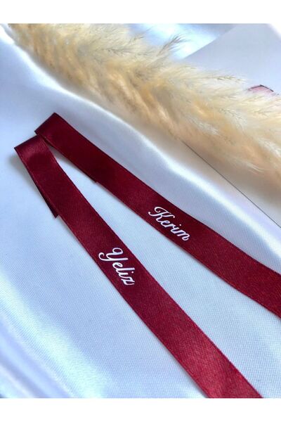 lafazan Isimli Yüzük Kurdelesi Söz Ve Nişan Kurdelesi