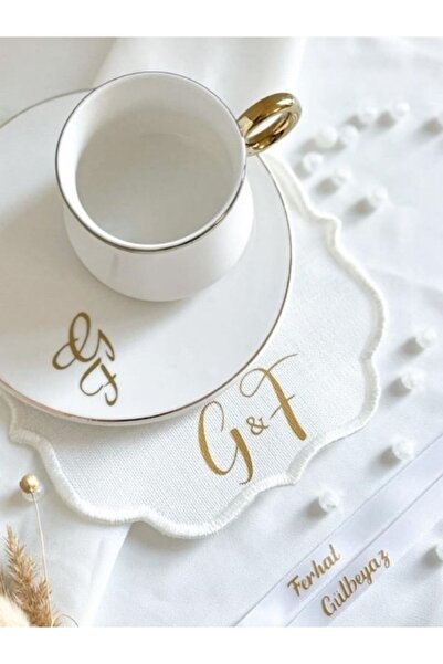 lafazan İsme Özel Söz Peçetesi /Söz Mendili /Fincan Sticker Hesiyeli