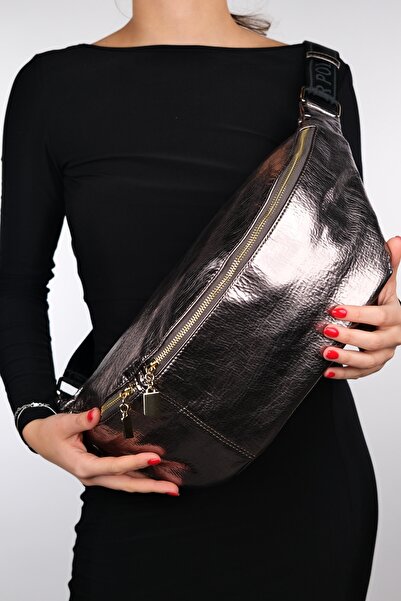 LuviShoes Geantă mare pentru femei VENTA Platinum