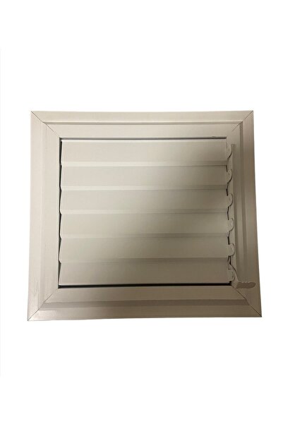 METE PANEL Alüminyum Yüzeysel Menfez 45x45 Beyaz Renk