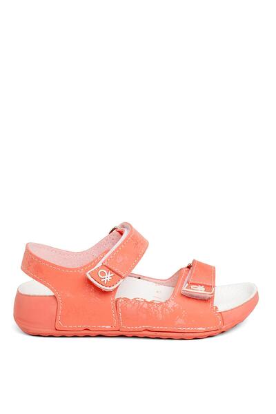 Benetton BN-1237 Сандалі для дівчаток, помаранчеві
