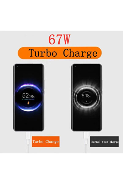 lasttech 67W Turbo Şarj Cihazı Aleti 6A Kablo/Adaptör Seti Type C USB Xiaomi Redmi Samsung Uyumlu Duvar Tipi