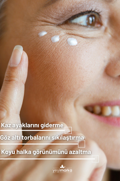 yeşilmarka Göz Altı Ve Çevresi Krem - Göz Altı Torbaları Için - Kolajen Üretimini Destekleyici 30 ml