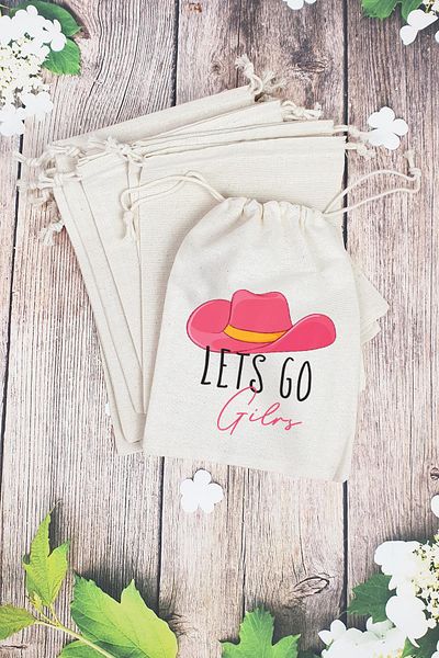 PEKSHOP "lets Go Girls" Νύφη - Πουγκί δώρου παράνυμφων - 10 τεμάχια