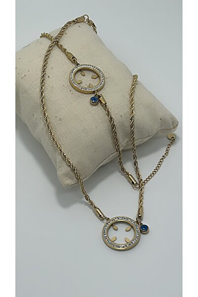 By Semra PASLANMAZ ÇELİK  BURGU ZİRKON TAŞLI ÇEYREK TAKILABİLEN KOLYE BİLEKLİK SET TAKIM ÇEYREKLİ KOLYE