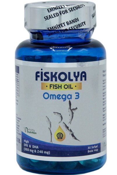 Fiskolya Omega 3 Fish Oil Fish Oil (1330 Mg - 30 Softgels)