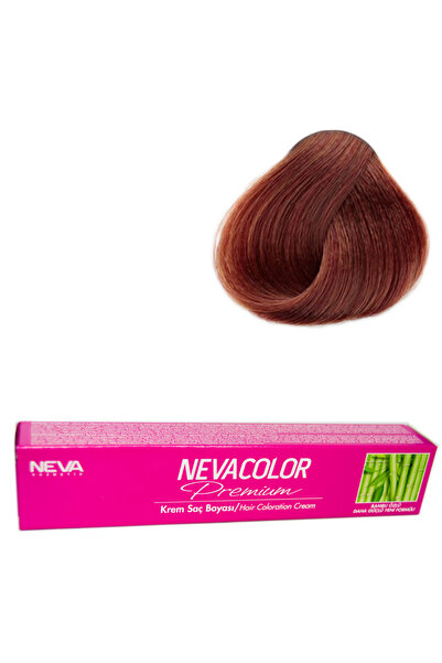 Neva Color Nevacolor Tüp Boya 6.35 Çikolata Karamel Sıvı Oksidan