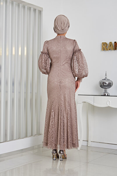 Rana Zenn ΒΡΑΔΙΝΟ ΦΟΡΕΜΑ ΣΕΠΤΕΜΒΡΙΟΥ MILKY COFFEE