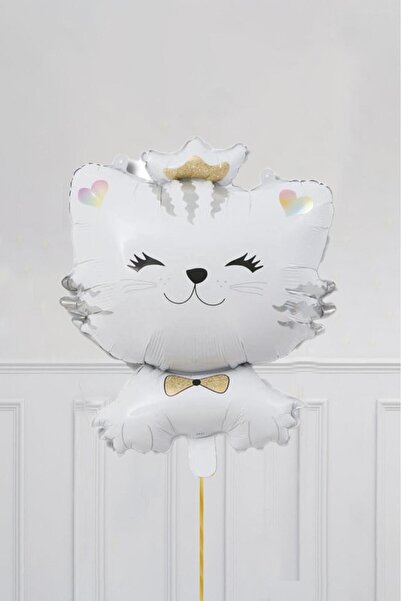 PEKSHOP بالون فويل لطيف على شكل قطة 71 سم