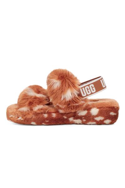 UGG W OH YEAH SPOTS NATURAL (NATUREL)