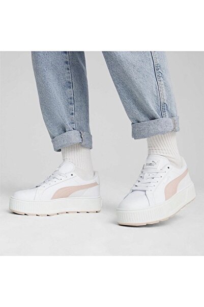 Puma Kadın Karmen L Ls Ayakkabı White-rose Quartz-silver 384615-9558