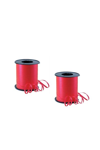 layfhex Red Colored Raffia 8 mm x 200 m (2 Pieces)