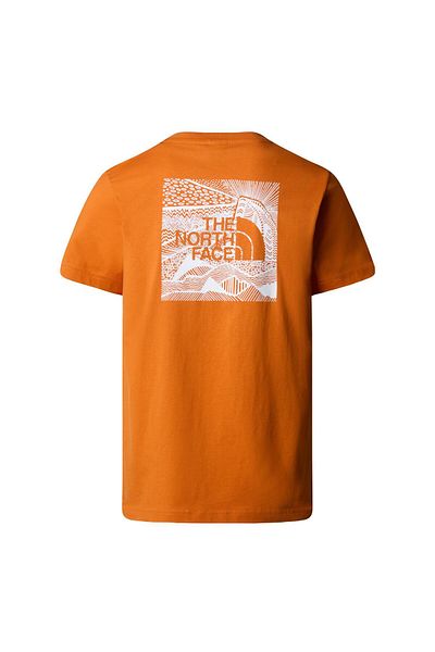 THE NORTH FACE M S/S REDBOX CELEBRATION TEE Men's T-Shirt NF0A87NVPCO1 Brown-S