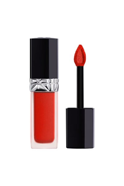 Dior Rouge Dior Forever - Bulaşmaya Dayanıklı Canlandırıcı Yoğun Pigmentli Ultra Mat Bitişli Likit Ruj