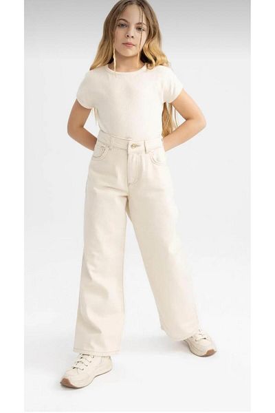 GULLİS KİDS Wide Leg Wide Leg Denim Pants