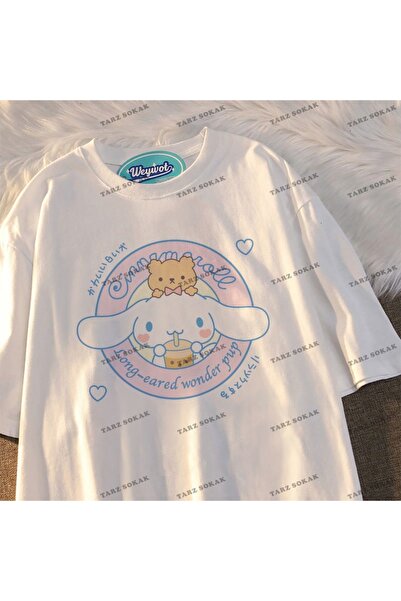 Tarzsokak Sanrio Cinnamoroll kısa kollu giysi