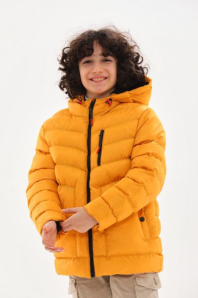 ROBA KIDS Men's - Girls' Waterproof and Windproof, Inner Fleece, Hooded, Winter, Inflatable Jacket & Coat RB-600