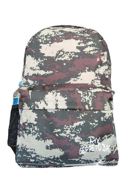 mygeppetobag WOMEN MEN'S MILITARY CAMOUFLAGE Backpack Sports Bag School Bag