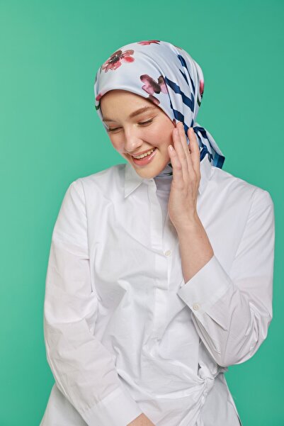 Modakaşmir Striped Twill Scarf Design