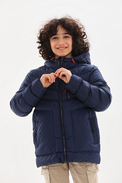 ROBA KIDS Dětská vodě a větru odolná, vnitřní fleece, s kapucí, zimní, nafukovací bunda a kabát RB-600