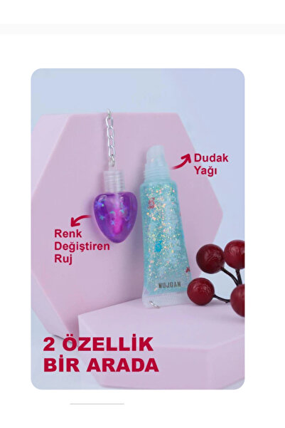 MUJGAN 6'lı Glitter İçerikli Dudak Yağı Ve Nemlendirici