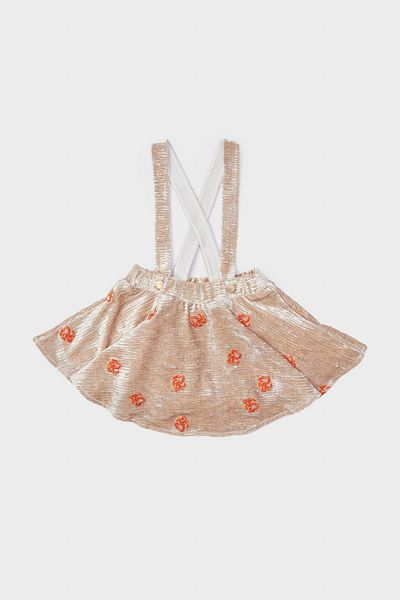 GB Baby BG Store Baby Girl Patterned Skirt 23FW1BG2305