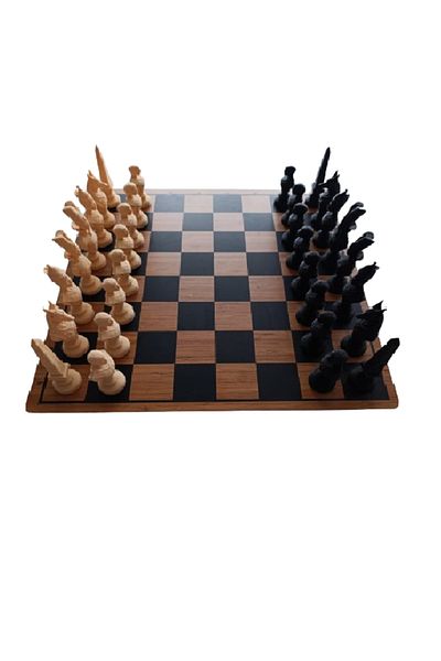 Genenic Ancient Old Egyptian Chess Set Pieces