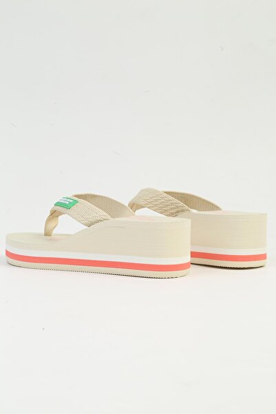 Benetton ® | İTHAL Kadın Bej Terlik BNI-10218