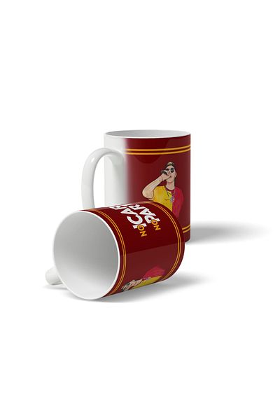 OFFSIDE Yellow Red No Mauro No Party Designed Digital Drawing Fan Printed Mug Cup Gift Mug