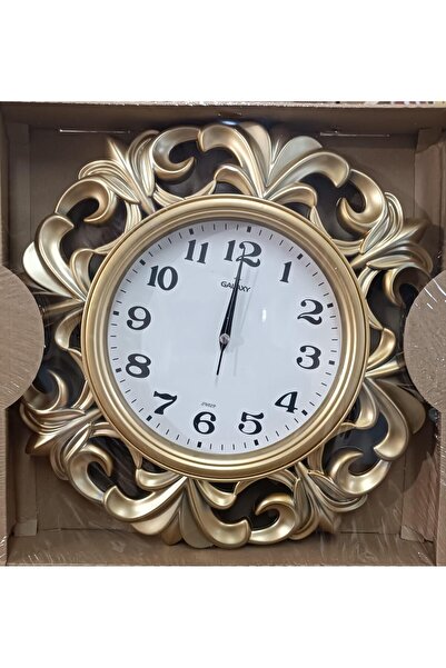 Galaxy Şık 72-A duvar saati, canlı sarı ve kahverengi tonlarıyla evinizde güz...