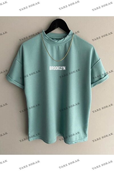 Tarzsokak Μπλουζάκι Unisex Oversize Μπρούκλιν - Υπερμεγέθη