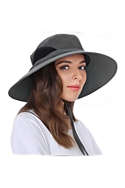 Trenderrs Καλοκαιρινό Unisex Φαρδύ γείσο Maxi Διχτυωτό Πτυσσόμενο Καπέλο Safari Outdoor Beach