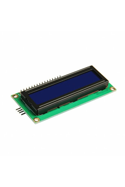 Sensör Modül 2x16 Lcd Display Ekran - Mavi Beyaz Aydınlatmalı, Arduino Uyumlu