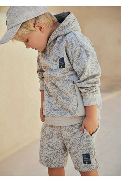 MAYORAL 3277 BOY GREY SHORTS