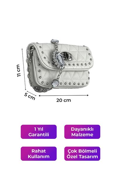 louisiana polo Geanta de dama Kriste Bell alb 26409