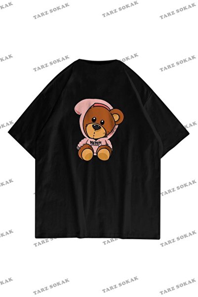 Tarzsokak Unisex Drew Bear Negru